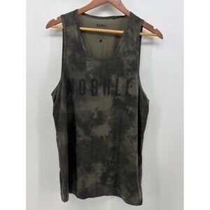 NOBULL Tank Top Men's Medium Tie Dye Weight Lifting Gym Training Muscle Shirt